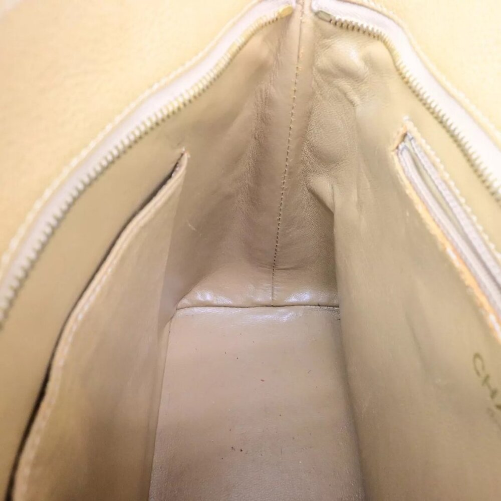 CHANEL CC Medallion Matelasse Shoulder Bag Grained Calfskin Leather authentic - Picture 6 of 16